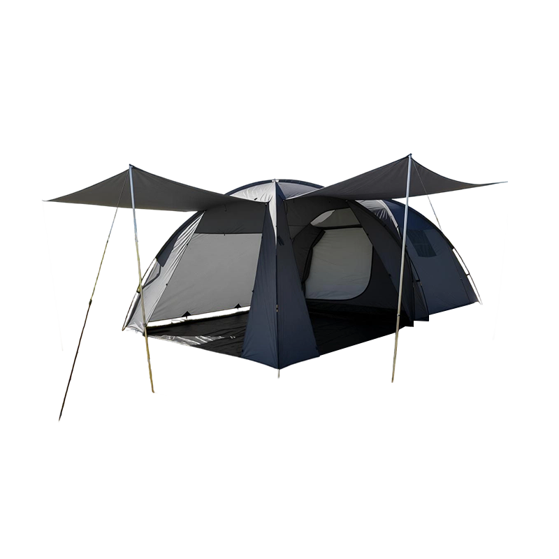 5-6 person family waterproof double-layered camping tent