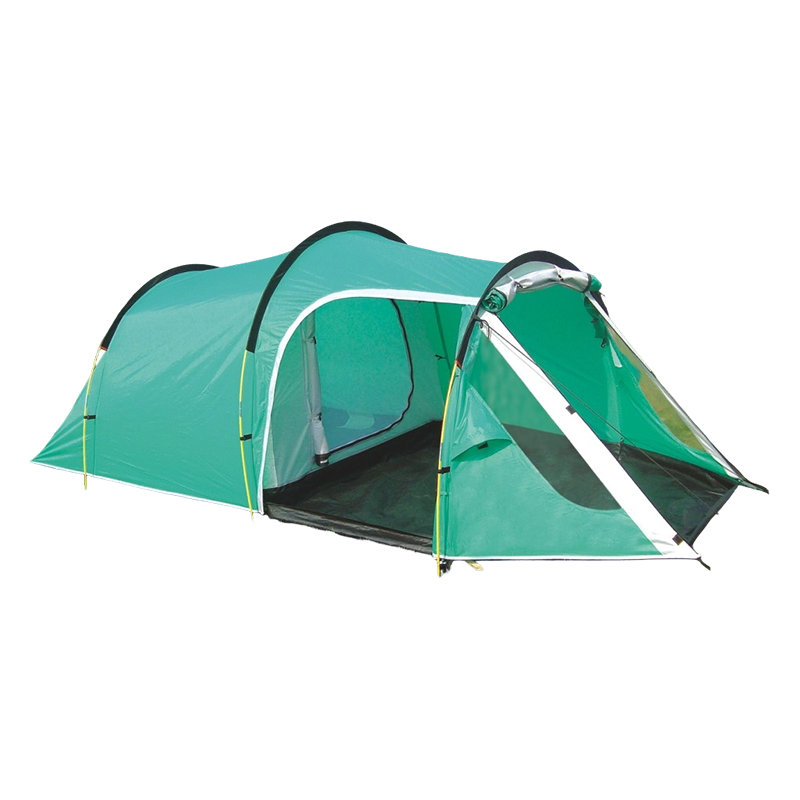 2-3 Person Tunnel Tent for Camping with One Room and One Living Area